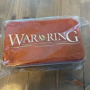 NEW Never Opened War of the Ring Second Edition Card Box and Sleeves.